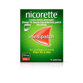 Nicorette Invisi Patch 25mg 14 Pack